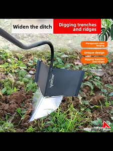 Herramienta de Jardinería en Forma de Horquilla, Ideal <span class=keywords><strong>para</strong></span> Cavar Surcos, Cultivar Huertos, Frutales y Remover la Tierra de Forma Profunda - Product Image 6