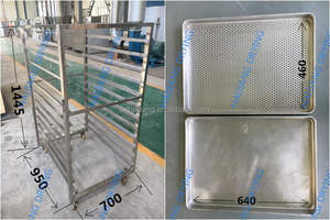 Sécheur de fruits, de <span class=keywords><strong>pollen</strong></span> <span class=keywords><strong>d</strong></span>'<span class=keywords><strong>abeille</strong></span>, de graines, de chips de manioc, de plateaux de légumes, de machine de <span class=keywords><strong>d</strong></span>éshydratation - Product Image 4