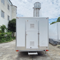 Remorque alimentaire mobile, remorque four à pizza, remorque pour bar à barbe à papa