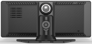 8 inch IPS cảm ứng không dây Carplay Android Auto Dash Cam màn hình 4K phía trước 1080p phía sau máy ảnh cho âm thanh <span class=keywords><strong>Bluetooth</strong></span> xe hộp đen - Product Image 4