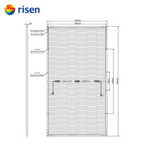 Módulo Fotovoltaico Popular Risen Tipo N HJT 700W 710W 720W 725W RSM132-8-700-725BHDG Paneles Solares Fotovoltaicos para Proyectos - Product Image 3