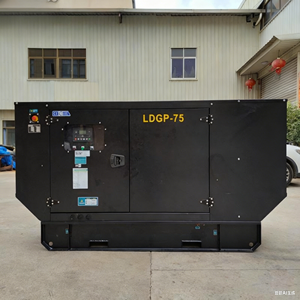 Grupo Electrógeno Diésel Trifásico de 50-125kW 60Hz Refrigerado por Agua Súper Silencioso de Bastidor Abierto con Arranque Automático Arranque Remoto ATS - Product Image 1