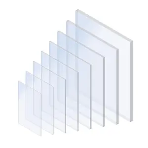 Alto impacto fábrica preço sólido policarbonato folha painéis plástico vidro policarbonato