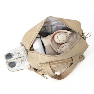 Sac à dos de tennis professionnel personnalisé avec logo, grande capacité, en nylon imperméable, avec poche pour chaussures et pochette pour chariot, sac de <span class=keywords><strong>raquette</strong></span> - Product Image 6