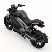 Moto électrique EEC haute performance 9500W, batterie lithium 72V, autonomie 140 km, vitesse 115 km/h, E-Moto avec ABS et frein à disque double