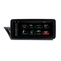Autoradio Android 10,25 pouces pour Audi A4 S4 A5 S5 2009-2020 Lecteur multimédia de voiture Écran CarPlay 12,3 pouces Navigation GPS