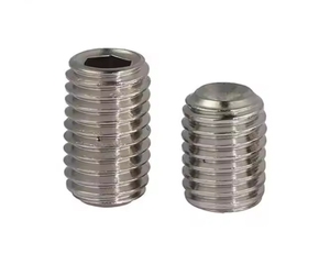 สกรูหัวหกเหลี่ยมปลายแหลม ISO <span class=keywords><strong>4029</strong></span> ขนาด M2-M16 DIN916 สกรูหัวหกเหลี่ยมปลายแหลม สแตนเลส ตัวยึดที่เชื่อถือได้ - Product Image 4
