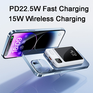 Cargador Inalámbrico Magnético con Batería de Polímero de Litio de Carga Rápida Ultra Delgado de 10000 mAh PD 22.5W, Personalizado OEM, en Tendencia - Product Image 2