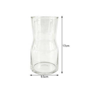 Jarrón de Vidrio Ámbar Transparente Pequeño para Decoración de Mesa de Boda o Hogar, <span class=keywords><strong>Porta</strong></span> Flores Secas, Jarrón de Flores de Vidrio Moderno y Lujoso - Product Image 5