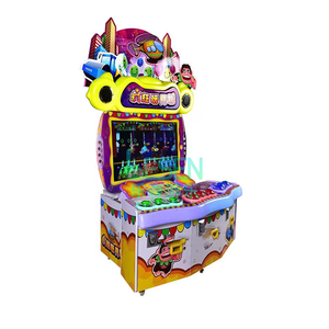 เครื่องเล่นเกมอาร์เคดแบบอินเทอร์แอคทีฟสำหรับเด็ก 3 ผู้เล่น Crazy City รุ่นยอดนิยม ใช้เหรียญแลกของรางวัล เหมาะสำหรับศูนย์รวมความบันเทิง - Product Image 5