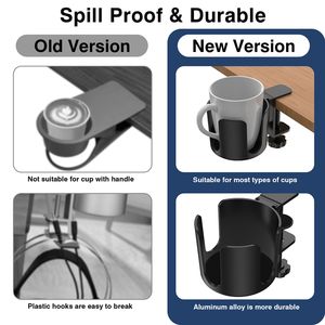 <span class=keywords><strong>Regolabile</strong></span> Multi-purpose PC gioco scrivania da ufficio organizer e accessori Anti-fuoriuscita tavolo birra portabottiglie per bevande portabicchieri - Product Image 4