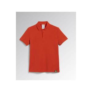 DIADORA UTILITY-702,177955-45019/S Polo rojo manga corta de algodón orgánico Piqué CAMISETAS Y POLOS DE TRABAJO - Product Image 1