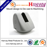 Servicio de Personalización de Carcasas Impermeables de Aleación de Aluminio Fundido a Presión, Carcasa Antiexplosión para Cámara CCTV Tipo Bala, Marca Hanway OEM