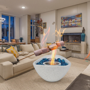 Design moderno Mini tavolo fuoco pozzo interno esterno piccolo riscaldatore con bruciatore pulito <span class=keywords><strong>bioetanolo</strong></span> <span class=keywords><strong>per</strong></span> il camino - Product Image 1