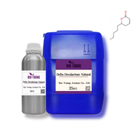 Décylactone naturelle de qualité tabac, 100 % pure, stable à haute température, Bio-young CAS 705-86-2 pour arômes de pâtisserie