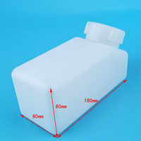 Tanque de Tinta a Granel Sin Boquilla (1L) - Tanque de Tinta Blanco para Sistema de Suministro de Tinta a Granel de Impresora de Gran Formato