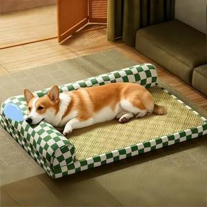 2025 Nueva gran oferta de fábrica al por mayor precio bajo cuatro estaciones Universal mascota gato y perro almohada lavable alfombrilla de refrigeración - Product Image 1