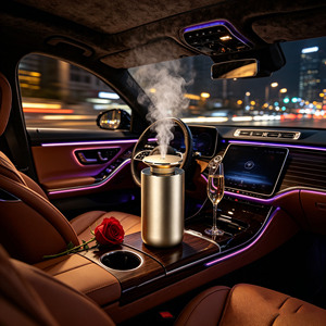 Diffuseur <span class=keywords><strong>d</strong></span>'arômes de voiture rechargeable par USB en métal HYGEA, sans eau, écologique, portable, machine à parfum aux huiles essentielles, <span class=keywords><strong>purificateur</strong></span> <span class=keywords><strong>d</strong></span>'<span class=keywords><strong>air</strong></span>, hôtel - Product Image 2