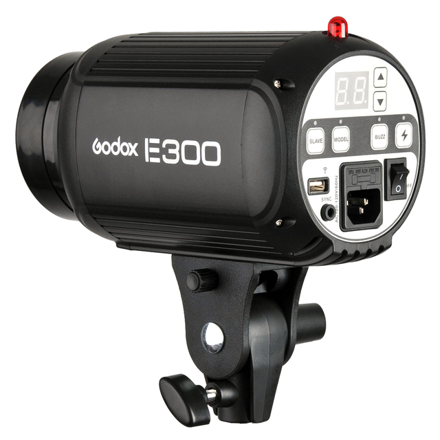 Godox E300 Professional Manual Studio Strobe Photo Flash 300W with Wireless Remote Control Portable Small Product Shoots