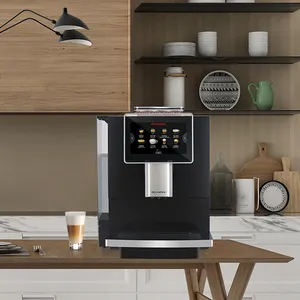 F10 akıllı siyah renk elektrikli kafeterya kahve makineleri 2021 4L su deposu