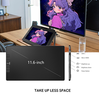 Tablette graphique d'affichage numérique à stylet pas cher VEIKK VK1200V3 avec grand écran de 11,6 pouces pour Mac Windows Linux