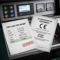 Générateur diesel certifié EPA EAC CE Cummins Weichai SDEC ATS 20Kw 30kw 50kw 60kw monophasé 220V pour alimentation de secours industrielle