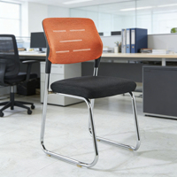 Chaise de bureau ergonomique à dossier mi-haut en maille, design moderne, pour réunions, idéale pour le bureau, la maison et l'atelier