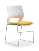 Chaise de bureau empilable de haute qualité, design moderne et confortable, prix bas, nouvelle conception 2021