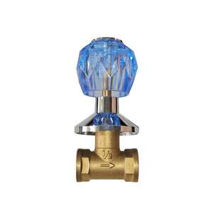 Válvula de Tapón de Latón de Venta Directa de Fábrica, Interruptor de Volante Transparente, Accionamiento Manual, para Agua, OEM, 3 Años de Garantía, Marca <span class=keywords><strong>DT</strong></span> - Product Image 1