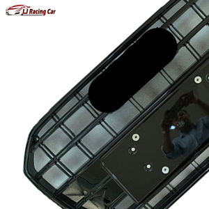 Accessori auto ABS Racing Mesh Grill auto paraurti anteriore griglia del radiatore per <span class=keywords><strong>Audi</strong></span> <span class=keywords><strong>A6</strong></span> C7 <span class=keywords><strong>2018</strong></span> - Product Image 4