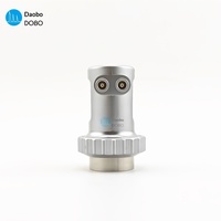 Sonda Recta de Doble Cristal SEB4 SEB2, Detector de Fallas Ultrasónico de 4MHz 6x20 de Fabricación China, Sonda de Doble Elemento Tipo Dividido