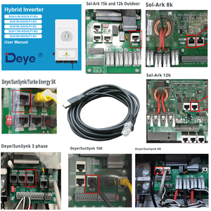 Ftdi FT232 <span class=keywords><strong>USB</strong></span> RS485 để <span class=keywords><strong>RJ45</strong></span> cho deye sunsynk sol-ark pin lithium PC Máy chủ thông tin liên lạc Cáp quản lý cáp cấu hình - Product Image 3