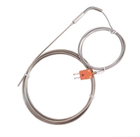 Probe Sensor Suhu Tinggi Industri Termokopel Tipe n Berinsulasi Mineral
