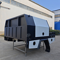 Caisse de chargement personnalisée pour camionnette, boîte à outils latérale en aluminium, plateau et auvent pour double cabine avec tous types d'accessoires