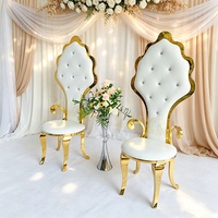 Chaise de salle à manger moderne Xuanzhen, fauteuil de banquet, chaise de mariage à dossier haut, chaise de trône pour événements et réceptions