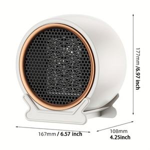 Calentador Eléctrico Portátil de Escritorio, Ventilador Calefactor Silencioso para Habitación, Estufa de Calefacción con Temperatura Constante, Soplador de Aire de Invierno, Calentador de Manos, Enchufe EU/US/UK - Product Image 2