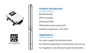 Pompe à eau solaire submersible en promotion pour l'agriculture - Product Image 5