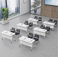 Mobilier de bureau moderne design simple personnalisé bureau modulaire pliable