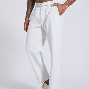 Pantalon de jogging pour homme en polyester 100 % mi-lourd, personnalisable, séchage rapide, respirant, pour la gym et le streetwear décontracté - Product Image 3