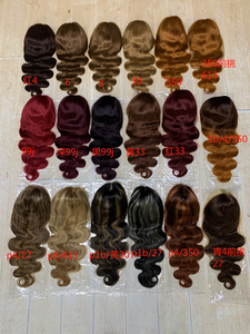 Cheveux humains brésiliens Deep Wave, pré-décolorés, en dentelle brute, 13x4, 13x6, 360, dentelle complète, sans colle, longs et lâches, transparents, Remy - Product Image 6
