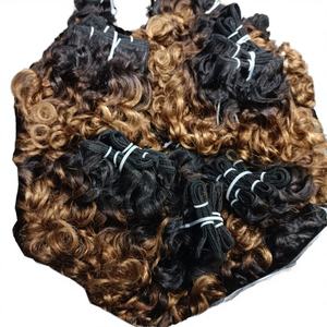 Extensiones de Cabello Humano Brasileño Remy Letsfly para Tejido de Cabello Rizado Color Rosa, 100% Cabello Humano, Envío Rápido - Product Image 3