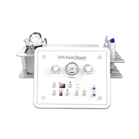 Appareil de beauté portable 4-en-1 pour hydrothérapie, blanchiment et rajeunissement du visage, machine de microdermabrasion pour soins profonds du visage