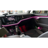 Éclairage d'ambiance LED pour Volkswagen VW Touareg 2019-2022, amélioration de l'éclairage intérieur de la voiture, accessoires de voiture, bande décorative