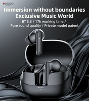 Écouteurs intra-auriculaires TWS26 Yesido BT5.3, modèle exclusif breveté, écouteurs sans fil TWS pour la musique