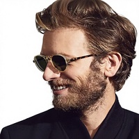 Gafas de Sol Polarizadas Unisex FUMILA 5183, Montura Metálica Completa, Estilo Retro, Moda Japonesa, Coreana, Europea y Americana