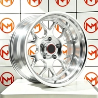 Jantes en alliage Maxtera Forged Custom Beadlock Weld S81 Drag Racing pour Mustang Dodge Corvette Camaro GTR Supra Cadillac F-150