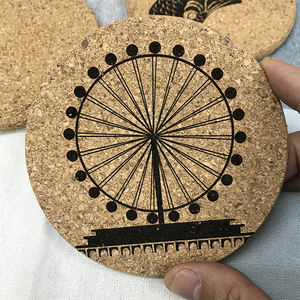 แผ่นรองแก้วกระดาษซับน้ำสำหรับชากาแฟและเครื่องดื่มแบบพิมพ์ลายตามสั่ง - Product Image 6