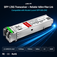 Transceiver SFP Kompatibel Alcatel Lucent SFP-GIG-ZXC 1G 1000Base-ZXC 1550nm Singlemode Duplex LC 160km