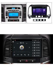 For Santa Fe 2006 2007 2009 -12 Android Touch Screen Car Dvd Radio Video Audio Gps Multimedia Navigation <b>Player</b> - Product Image 6
