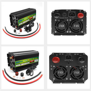 Convertisseur de tension de charge triple 3000W <span class=keywords><strong>4000W</strong></span> DC 12V 24V vers AC 220V, onde sinusoïdale modifiée, onduleur de puissance pour voiture avec ventilateur intelligent - Product Image 6